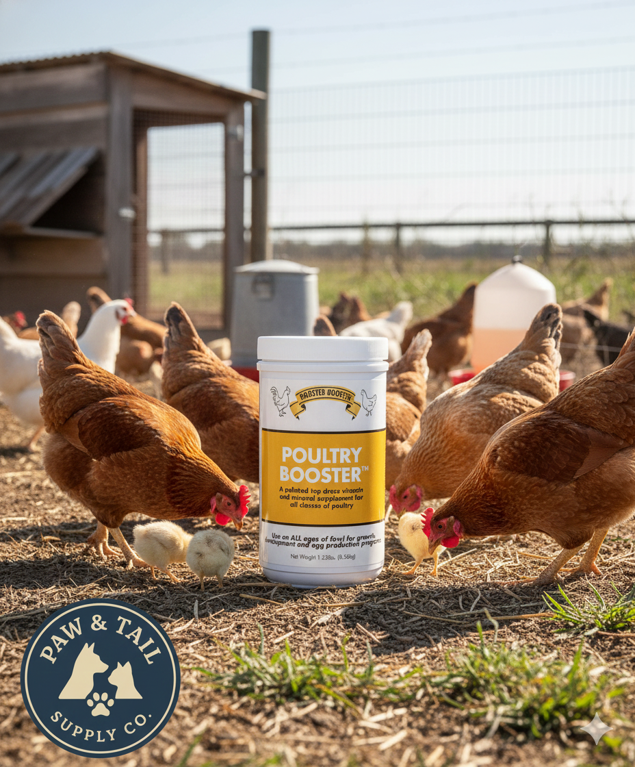 Rooster Booster Poultry Booster Vitamins & Mineral Chicken Supplement 1.25 lbs.