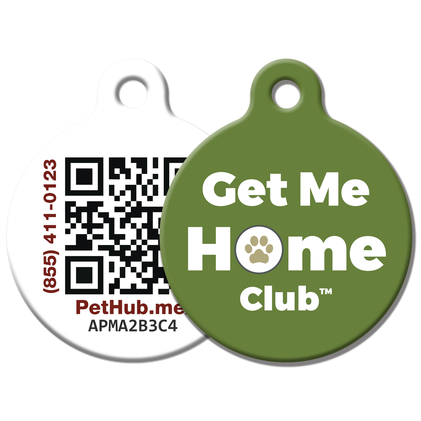 PetHub QR Pet ID Tag – Get Me Home Club