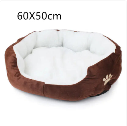 Soft Large Lamb Cashmere Pet Bed for Dogs and Cats