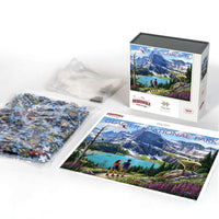 Glacier National Park 500 Piece Jigsaw Puzzle Boardwalk