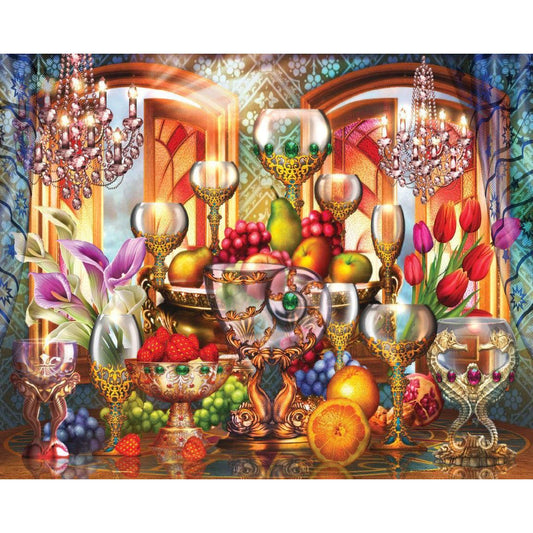 Golden Elegance 1000 Piece Jigsaw Puzzle Springbok
