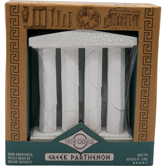 Greek Parthenon Brainteaser Puzzle True Genius