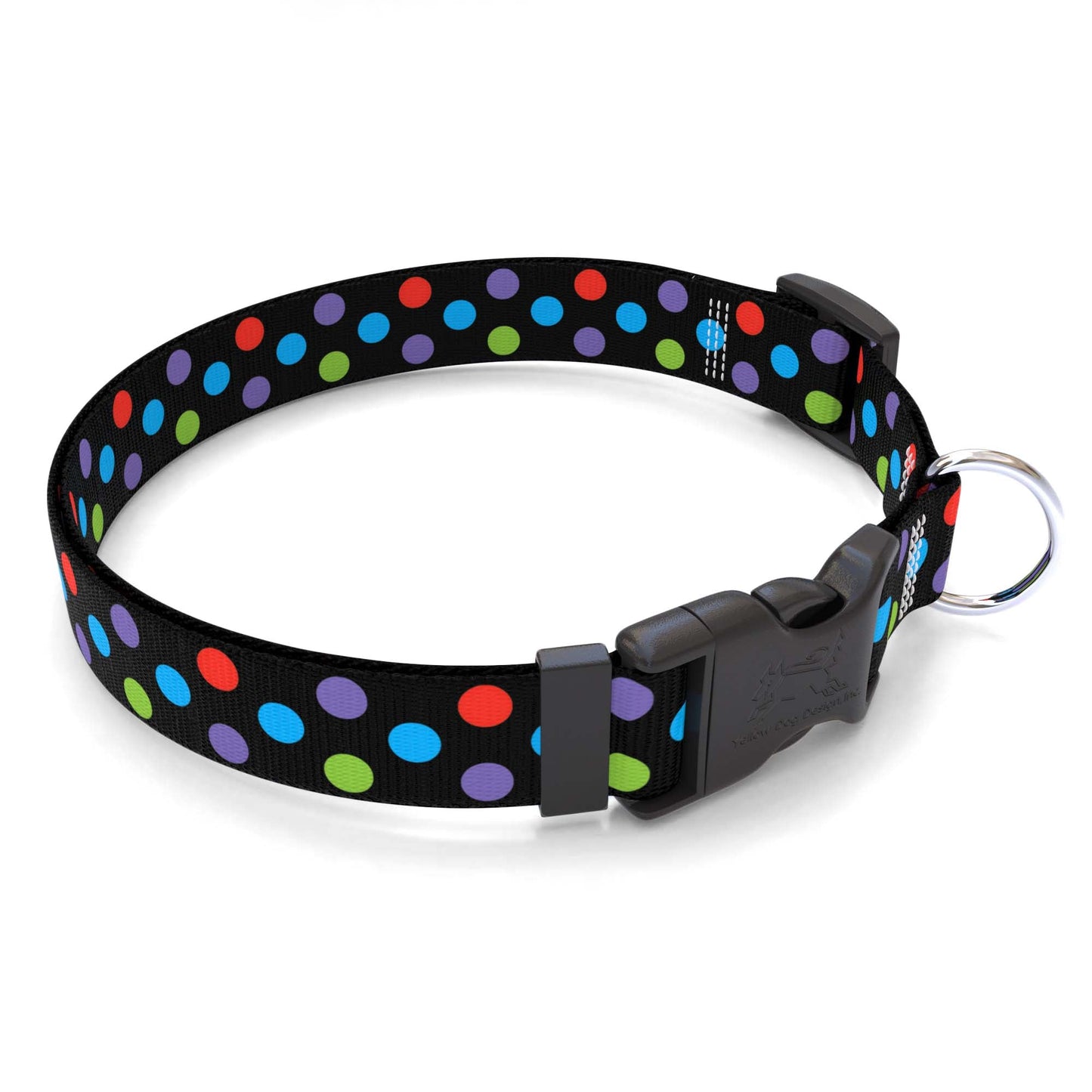 Personalized Gumballs Polka Dot Dog Collar
