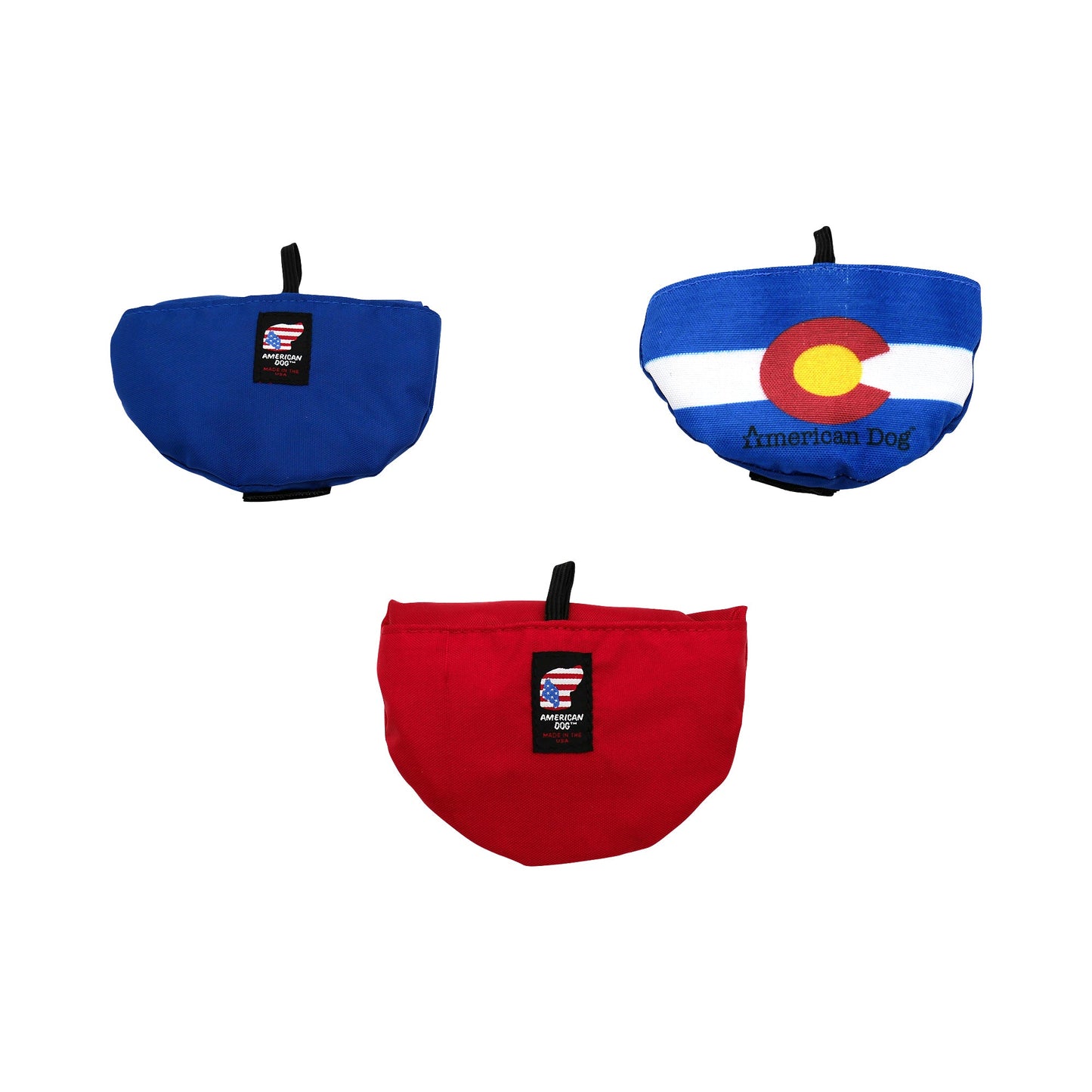 Stowable H2O - Water Bowl - American Dog