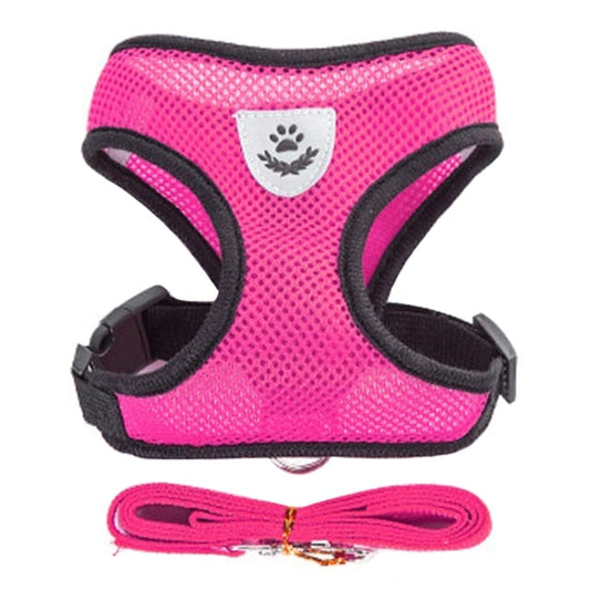 Cat Dog Harness Vest Walking Lead Adjustable Leash Dog Gear - main product image