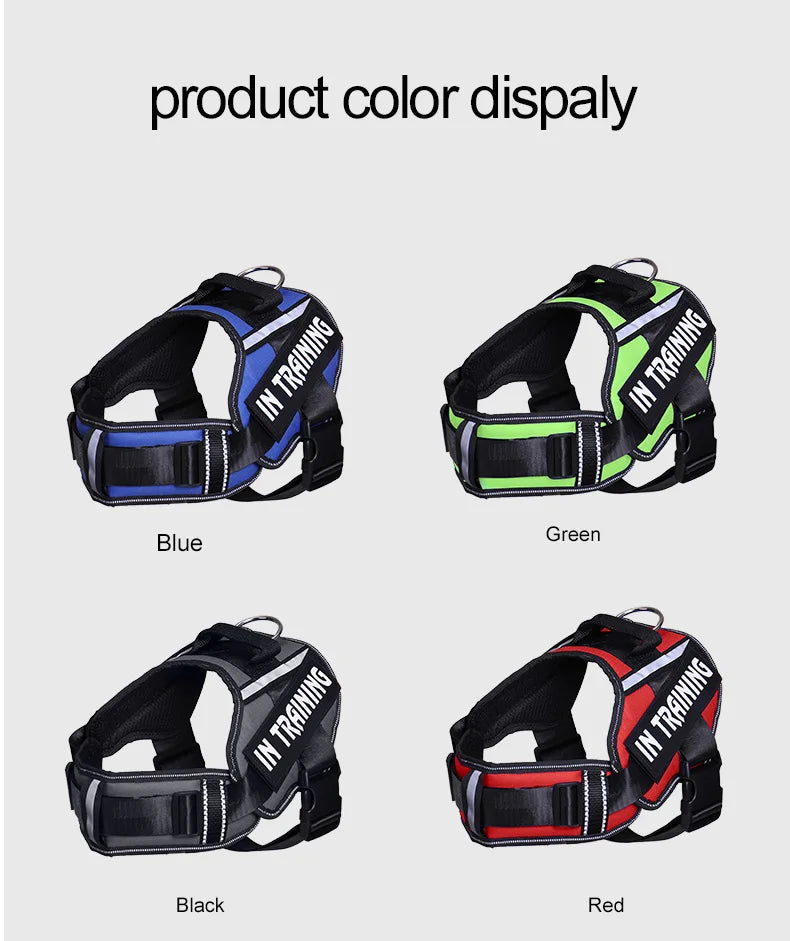 Adjustable Reflective Dog Harness - Purrfect Pet Kingdom