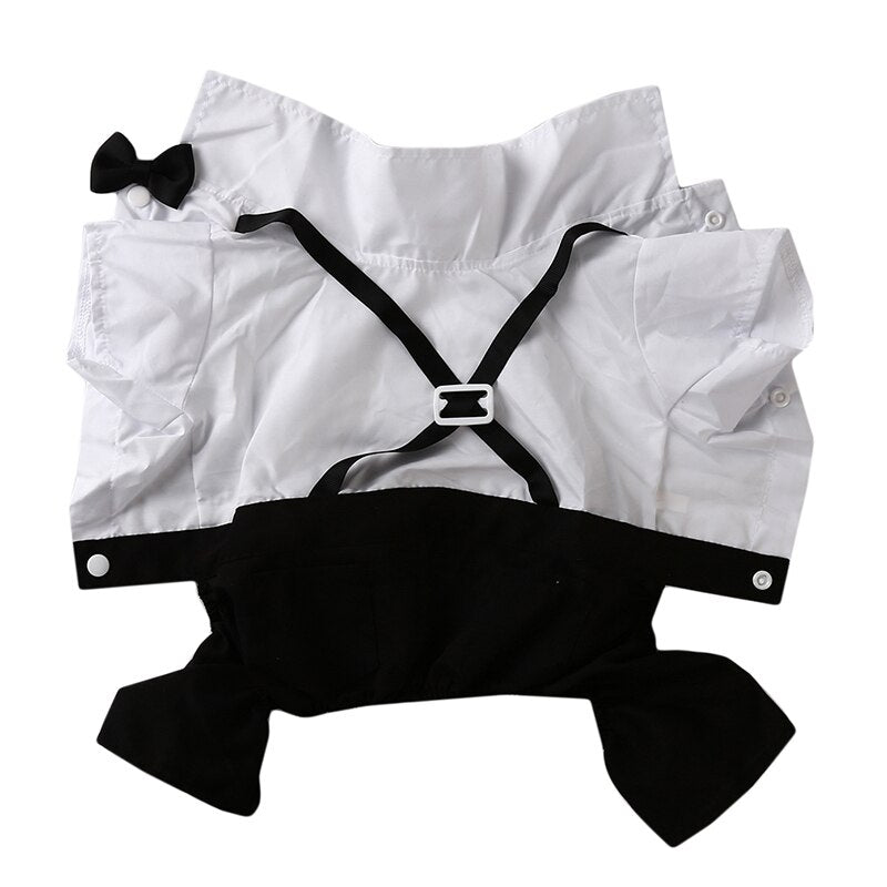 Handsome Stylish Pet Suit with Bow Tie - Purrfect Pet Kingdom