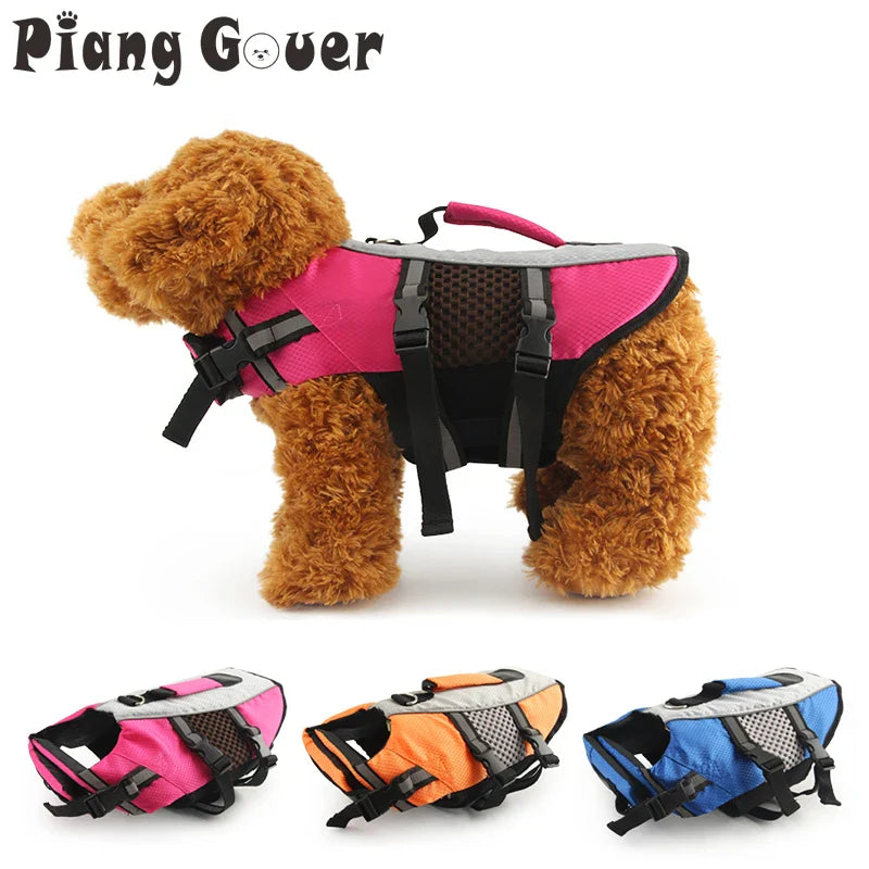 Pet Life Vest Jacket Comfortable Dog Swimsuit - Pet carrier - THRIXINE
