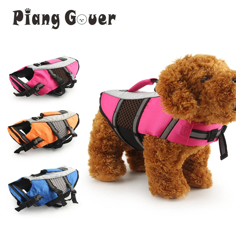 Pet Life Vest Jacket Comfortable Dog Swimsuit - Pet carrier - THRIXINE