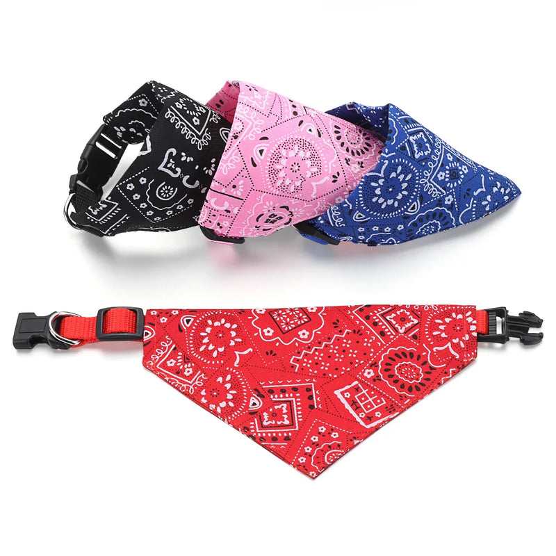 Adjustable Pet Bandana Scarf for Dogs & Cats – Stylish & Comfortable Accessory - WTN Essentials