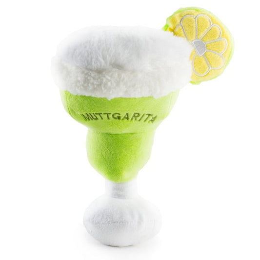 Muttgarita Plush Squeaky Dog Toy