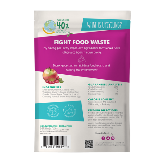 Impawfect Cran-Apple Training Treats