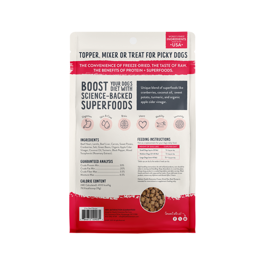 Freeze Dried Raw Beef Recipe