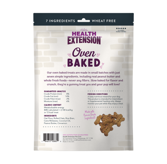 Oven Baked Peanut Butter Treats