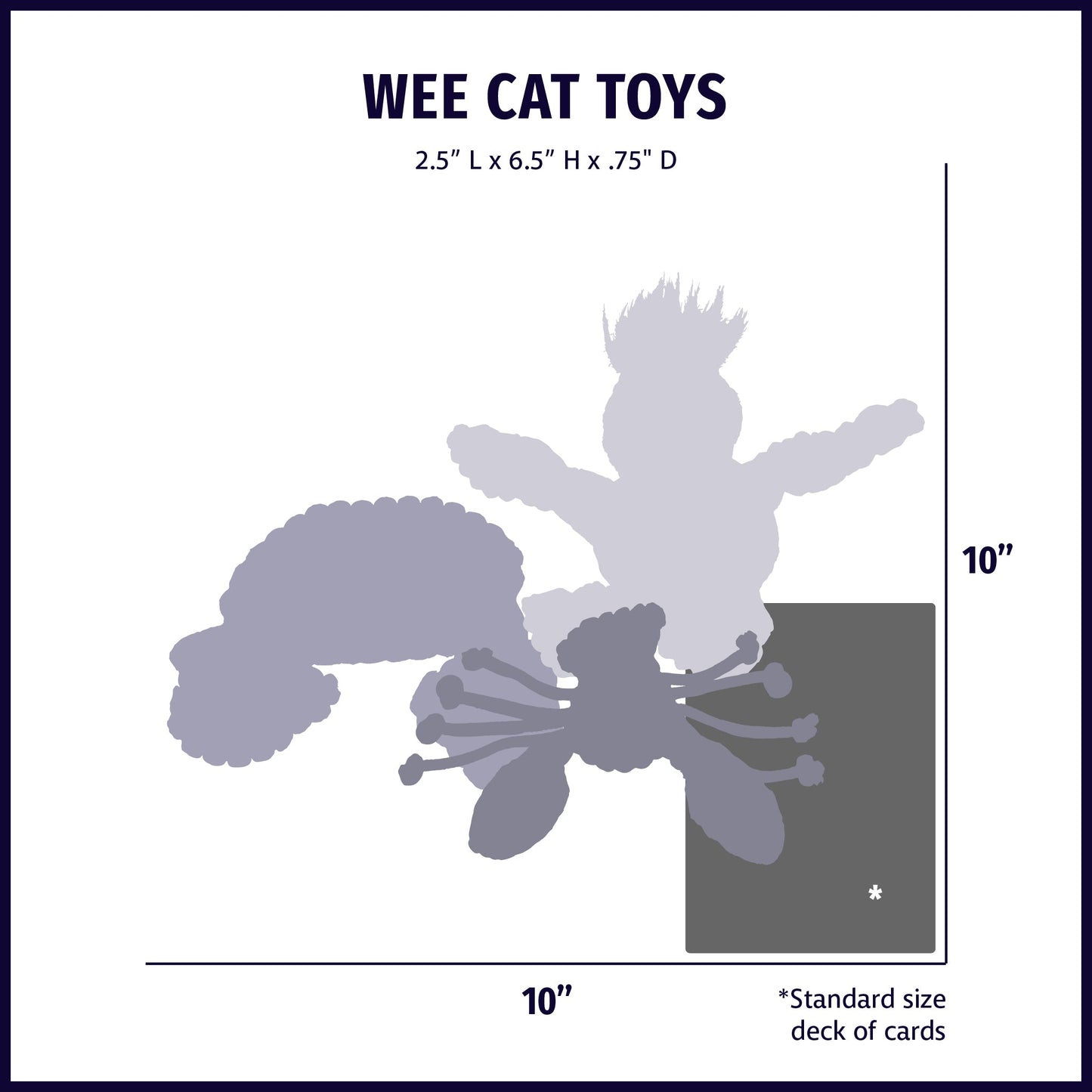 Cat Toy HuggleKats Water Critters Bucket of Toys 12 Pack - gallery product image for cat toy