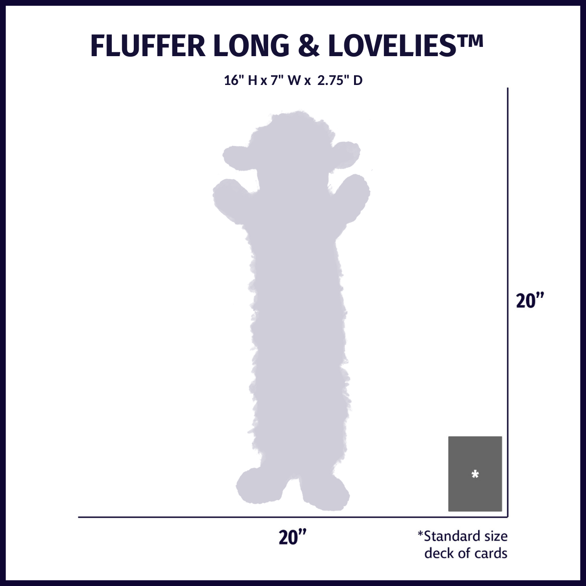 Dog Toy Penelope Pig Fluffer Long Lovelie Durable Plush Toy - gallery product image for dog toy
