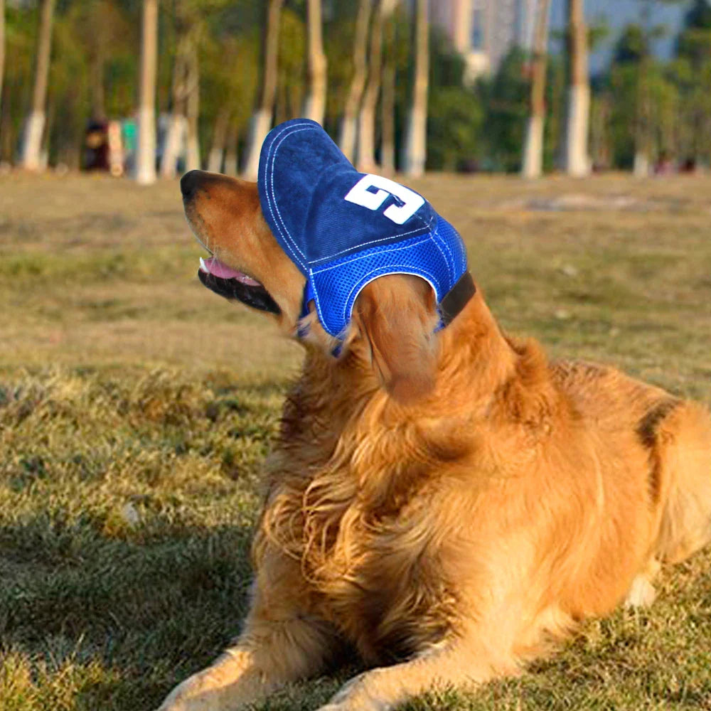 Dog Sun Protection Cap - Adjustable Baseball Hat for All Breeds - Pet Sun Protection - Tail chasers