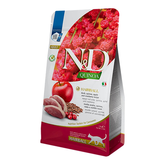 Farmina Hairball Control Duck Formula Dry Cat Food - Premium Diet