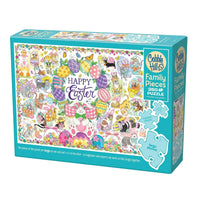 Happy Easter 350 Piece Family Jigsaw Puzzle Cobble Hill