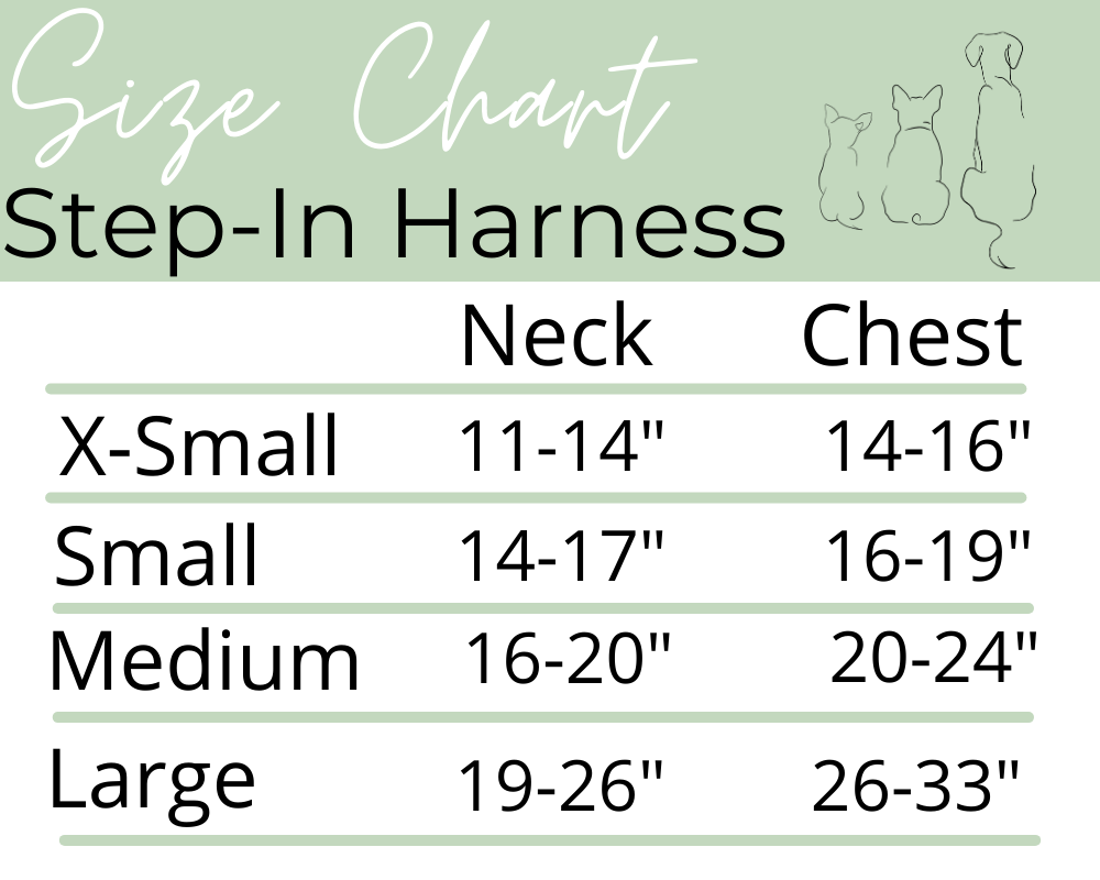 Purrfect Pet Kingdom Ever So Sweet Step-in Harness (Medium) - Premium Dog Harnesses