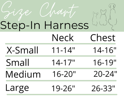 Purrfect Pet Kingdom Ever So Sweet Step-in Harness (Medium) - Premium Dog Harnesses