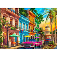 Havana Sunset 1000 Piece Jigsaw Puzzle Springbok