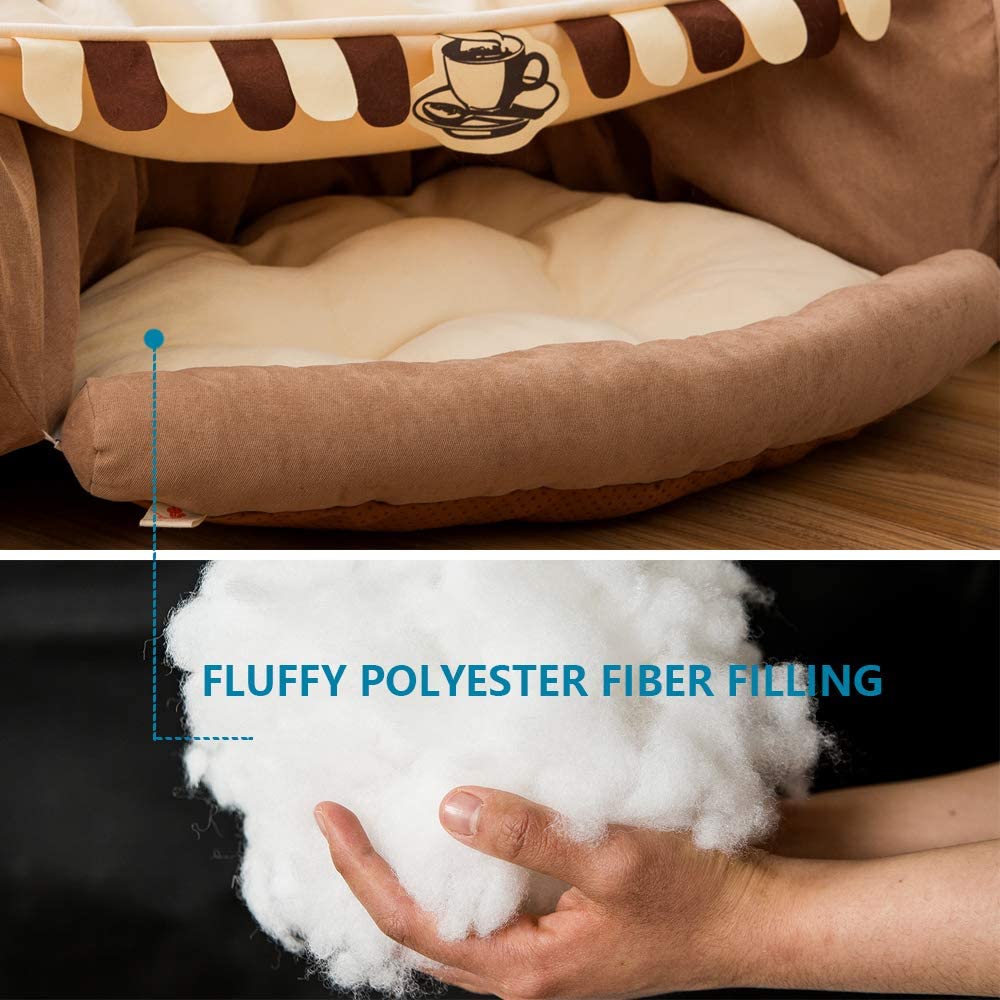 Collapsible Removable Cat Tunnel Tube With Cat Bed Set - Purrfect Pet Kingdom