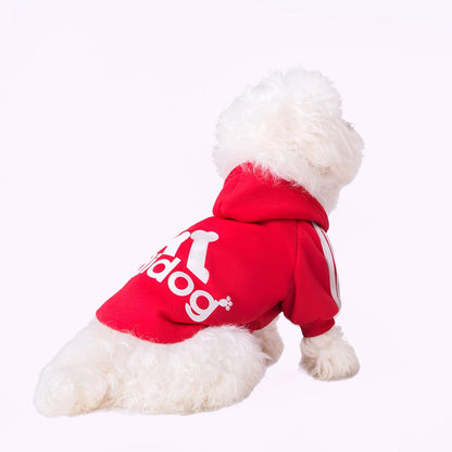 Dog Hoodie Adidog Medium Large Dogs Warm Comfortable 🐕