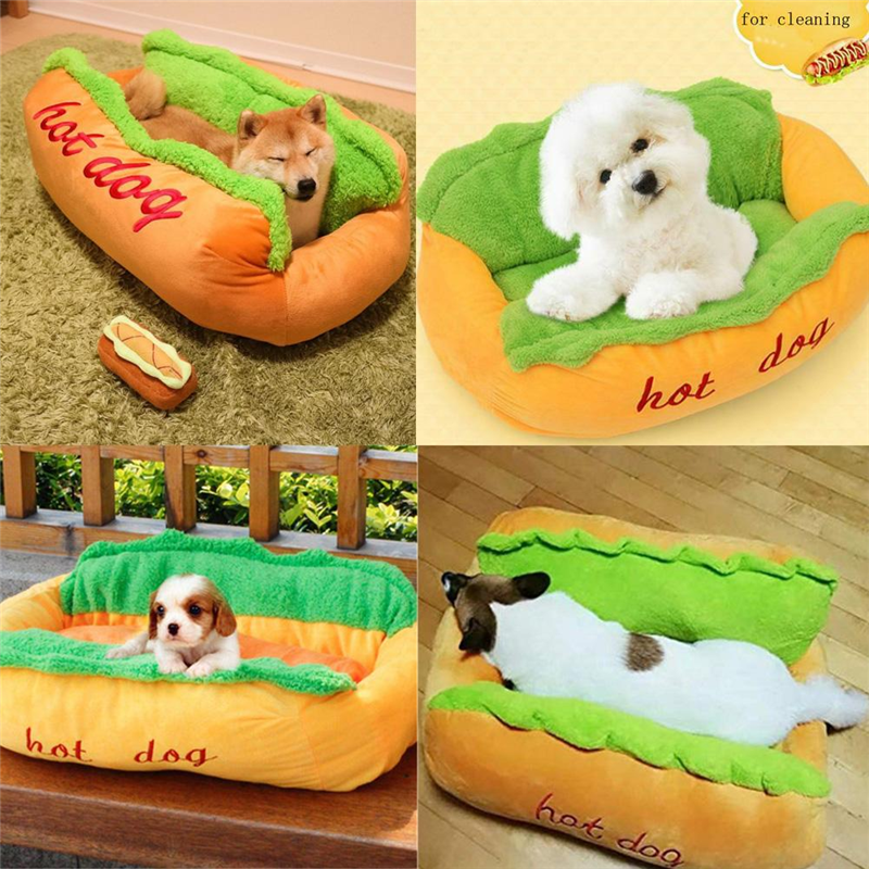 Hot Dog Shaped Pet Bed - Purrfect Pet Kingdom