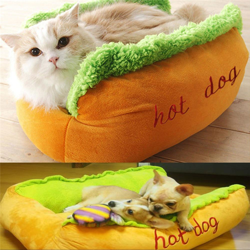 Hot Dog Shaped Pet Bed - Purrfect Pet Kingdom