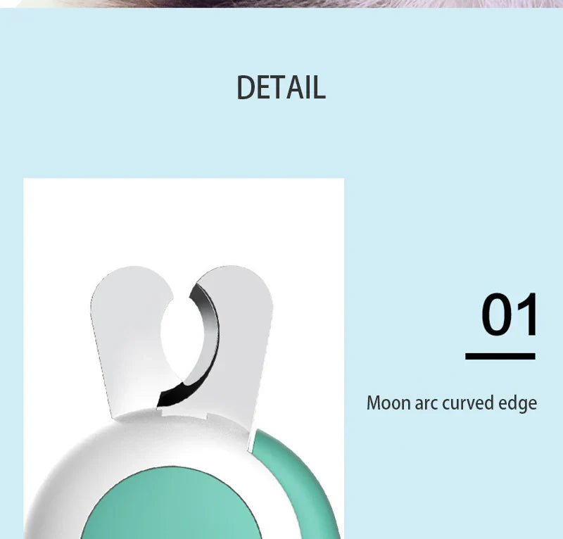 LED Pet Nail Clipper  Claw Grooming Scissors for Cats Small Dogs - WTN Essentials