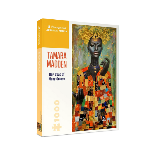 Her Coat of Many Colors 1000 Piece Jigsaw Puzzle Pomegranate