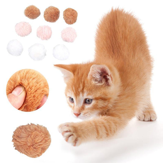 Cat Toy Stretch Plush Ball Educational Training Toy