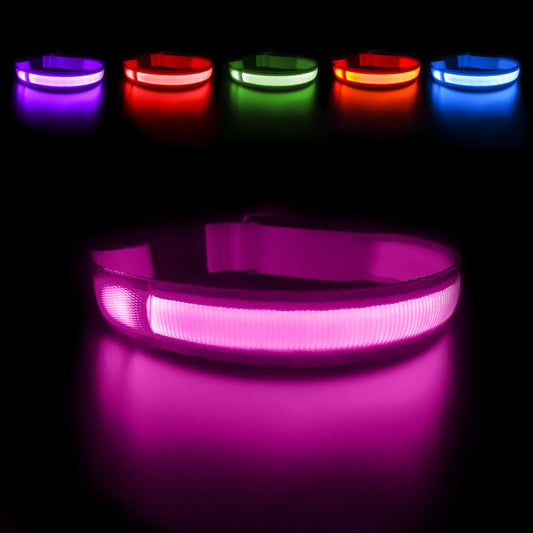 LED Waterproof Safety Dog Collar 💡