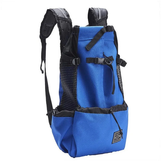 Hiking Pet Dog Carrier Travel Backpack Outdoor Ventilation Outdoor Sport Mesh - Pet carrier - THRIXINE