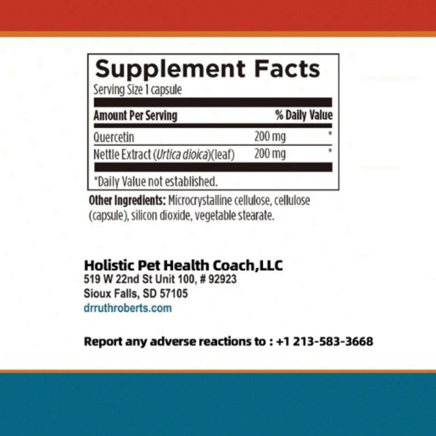 Pet Supplement-Hista Paws Quercetin Allergy & Immune Relief