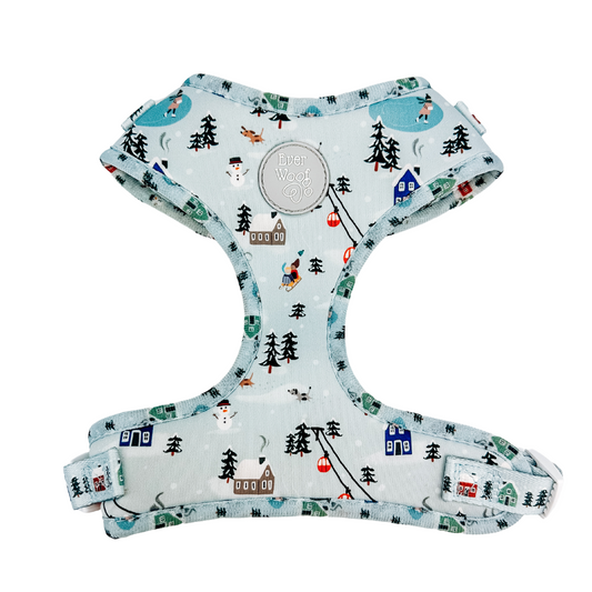 Purrfect Pet Kingdom Snowy Slopes Adjustable Harness (X-Small) - Premium Dog Harnesses