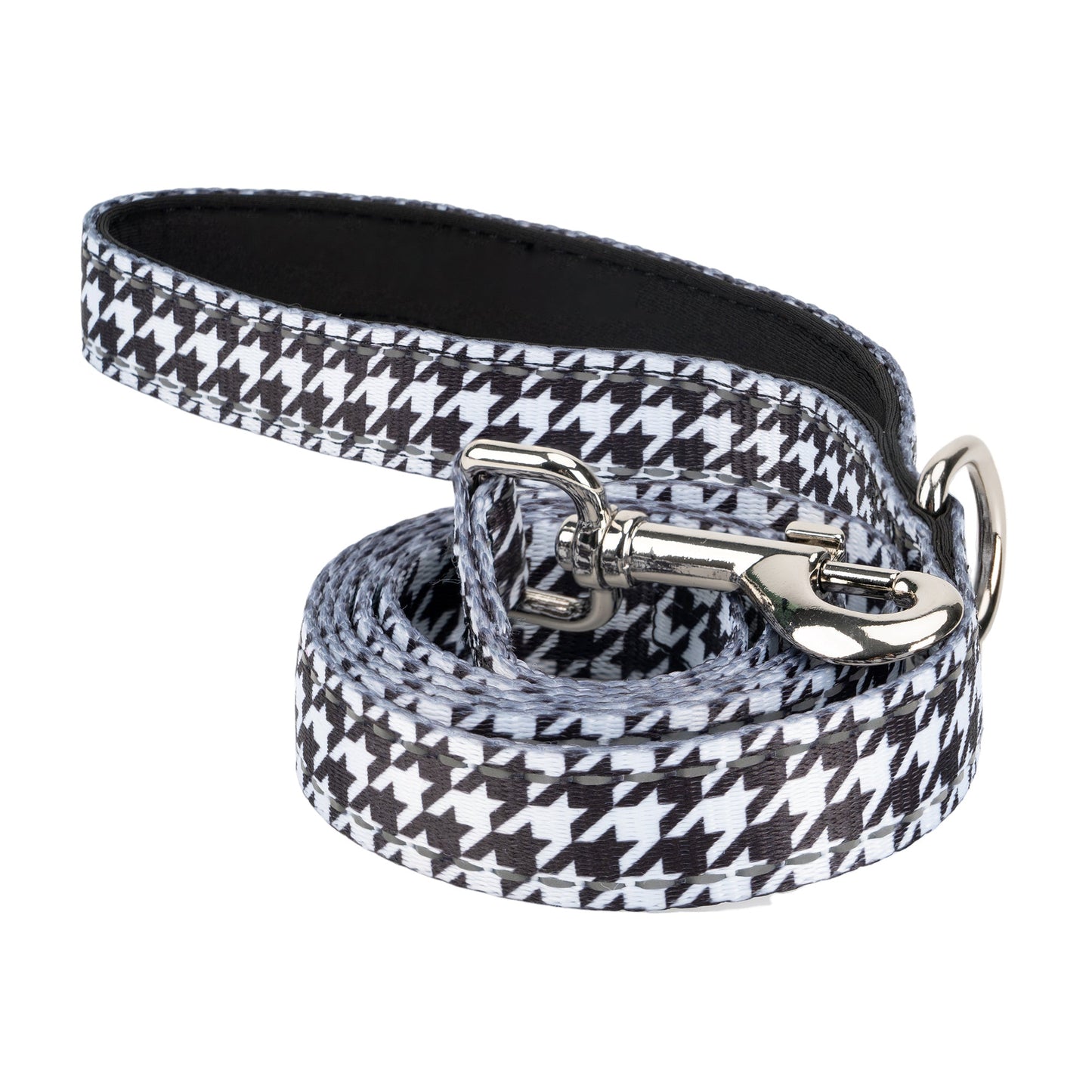 Dog Leash EcoBark Houndstooth Leash- Padded Comfort Grip - main product image for dog leash