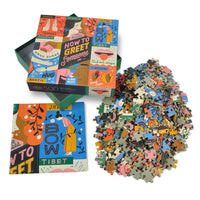 How to Greet Someone 500 Piece Jigsaw Puzzle Fred