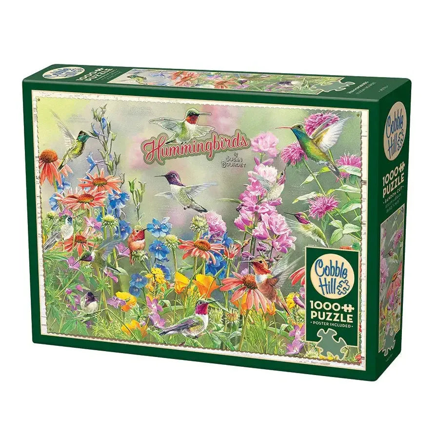 Hummingbirds 1000 Piece Jigsaw Puzzle Cobble Hill