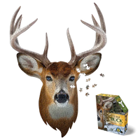 I Am Buck 550 Piece Head Shaped Jigsaw Puzzle Madd Capp