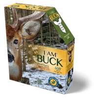 I Am Buck 550 Piece Head Shaped Jigsaw Puzzle Madd Capp