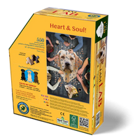 I Am Lab 550 Piece Head Shaped Jigsaw Puzzle Madd Capp