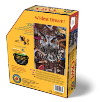 I Am Owl 550 Piece Head Shaped Jigsaw Puzzle Madd Capp