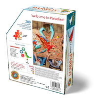 I Am Parrot 300 Piece Bird Shaped Jigsaw Puzzle Madd Capp