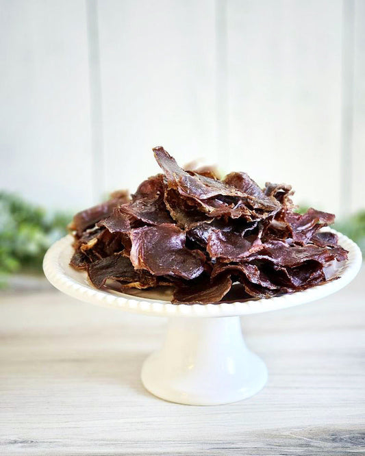 Naked Beasts All Natural Turkey Gizzard Thin Cut Dog Treats