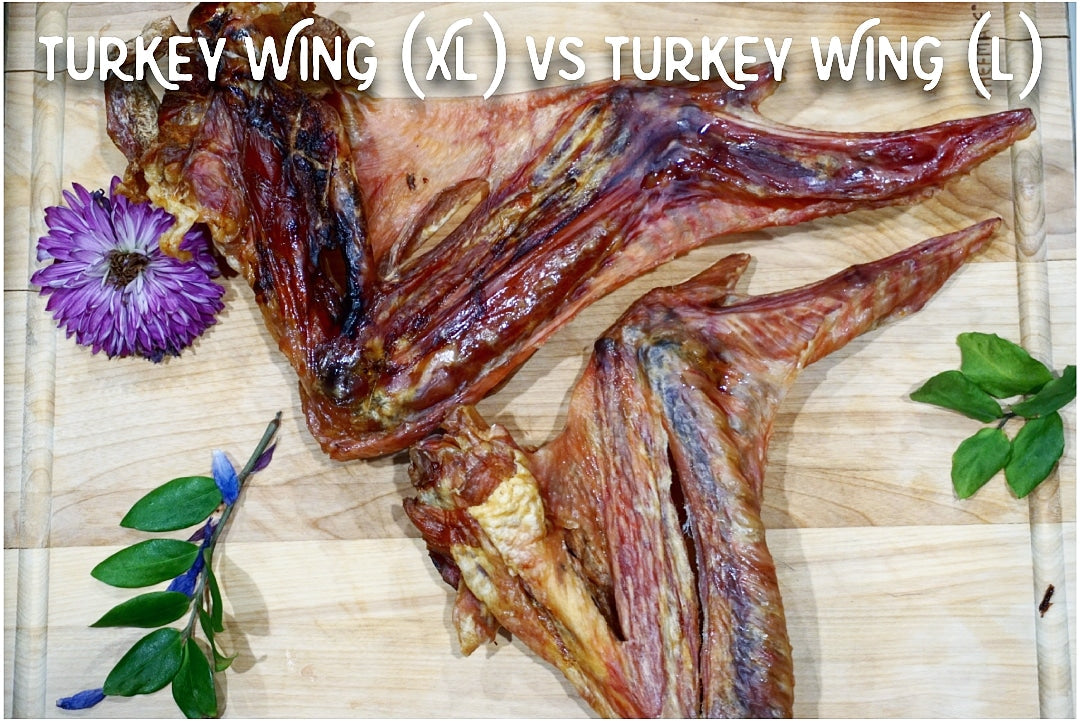 Dog Treats Turkey Wing Single Ingredient Chews Natural Rewar - gallery image 8