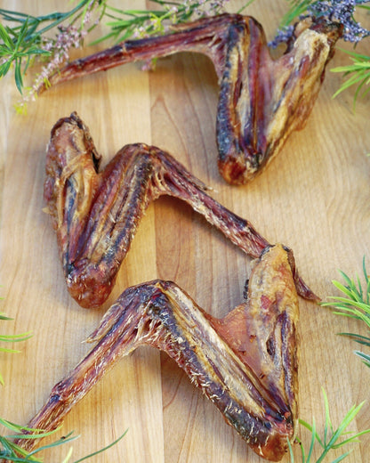 Naked Beasts Antibiotic-Free Dried Duck Wing Dog Chew Treats
