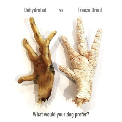 Chicken Feet (declawed) - Dog Treats - Bad Dog Gang