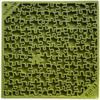 Jigsaw Puzzle eMat - Enrichment Lick Mat for Dogs and Cats | eMat Enrichment Toy for Anxiety Relief | USA Made